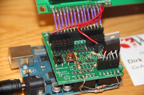 WickedDevice LCD Display Shield