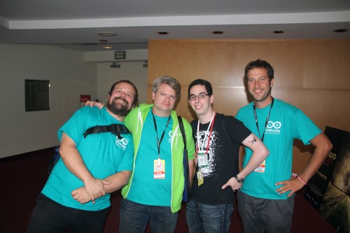 Jeremy with the Arduino Team